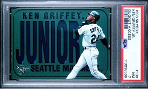 KEN GRIFFEY JR RARE 1998 SKYBOX DUGOUT SEATTLE MARINERS PSA 7 - Picture 1 of 3