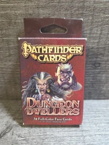 Paizo Pathfinder 54 Face Cards - Dungeon Dwellers D&D fantasy RPG NPC cards - Picture 1 of 10