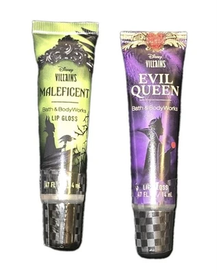 Bath & Body Works Disney Villains Maleficent And Evil Queen Lip Gloss Set - Image 1 of 2