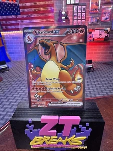 Charizard EX 183/165 Sv: Scarlet & Violet 151 Holo - Bild 1 von 2