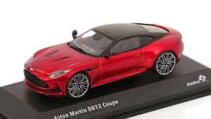 1:43 Solido Aston Martin DB12 Coupè 2023 rosso metallizzato/nero - Foto 1 di 3