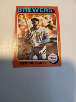 1975 Topps - George Scott #360 - Image 1 of 2