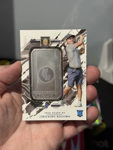 2024 Panini Impeccable Liv Golf Jinichiro Kozuma 1 Troy Oz. Silver Bar #/30 - Picture 1 of 2