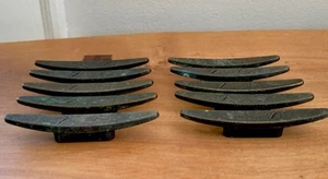 10 Vintage Bronze Maritime Klampe Schublade oder Schrankgriffe 4" - Bild 1 von 8