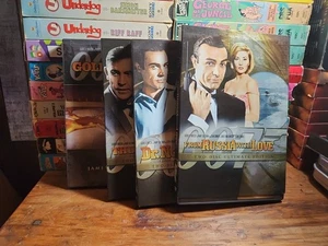 007 James Bond DVD Movie Lot Dr. No Thunderball Goldfinger Russia With Love - Foto 1 di 16