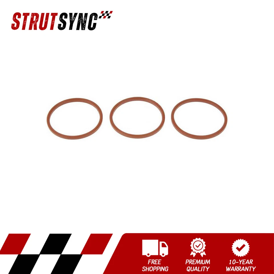 Dorman 917-036 Engine Oil Cooler Adapter Seals Kit Set of 3 for Nissan Infiniti - Image 1 of 3