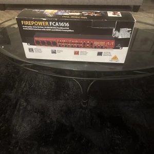 Behringer FCA1616 FireWire/USB Audio/MIDI Interface W/ Box Power Supply MINT - Picture 1 of 11