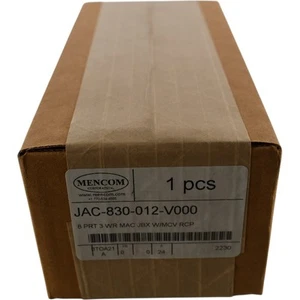 NEW Mencom JAC-830-012-V000 JAC Junction Blocks, 3 Pin, 8 Port, No Led, MCV Home - Picture 1 of 3