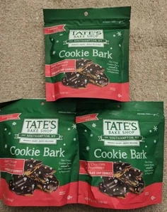 3 Tate's Bake Shop Dunkle Schokolade Pfefferminzkeksrinde Schokostückchen Cookies - Bild 1 von 2