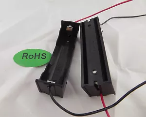 1 pz custodia supporto batteria 3,7 V agli ioni di litio 18650 X1 fai da te con filo di piombo fai da te - Foto 1 di 4