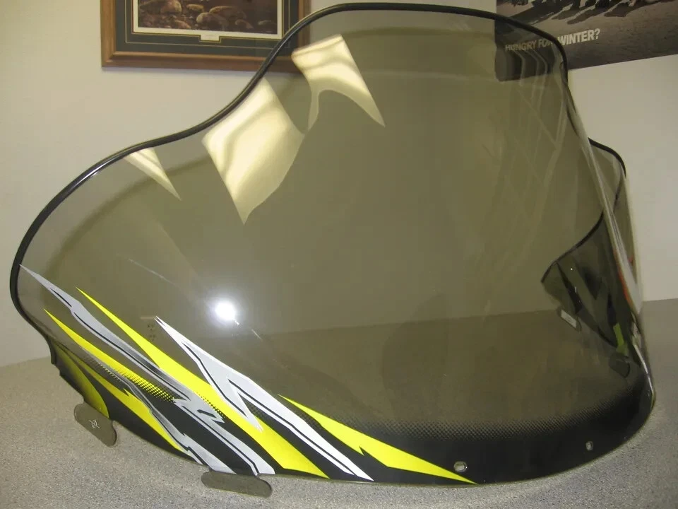 Polaris Snowmobile Edge Chassis 15" Mid Smoke Tint Windshield - 5434933 - Image 1 of 1