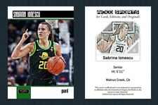 2019-20 Sabrina Ionescu Pre RC Art Cards Editions & Originals Basketball Card