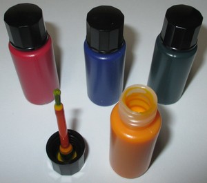 Glühlampenfarbe 10ml  AUSWAHL GELB, ROT,GRÜN,BLAU  [100ml = 32,90€]  "NEU"