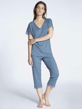 CALIDA Damen 3/4-Pyjama Cosy Glam Schlafanzug