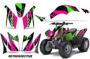 ATV Graphics Kit Quad Decal For Kawasaki KFX50 KFX90 2007-2021 RETROSPECTIVE - Bild 1 von 3