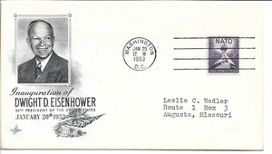 1953,   DWIGHT D. EISENHOWER, FIRST TERM, INAUGURATION - Picture 1 of 1