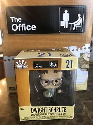 Figura Vinilo Dwight Schrute The Office Funko Minis 3" #21 NUEVO Foto 1 de 2