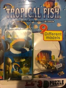 9  New 3D Tropical Fish Puzzles- Free Shipping-Javelin JB2002B - Picture 1 of 1
