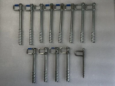 Raro Lote de 13 - Tornillos de hielo para escalada Salewa DBP de colección - Alemania Occidental y Francia Foto 1 de 4