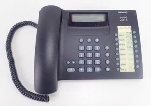 Siemens Euroset 2015 Telefono Fisso Ufficio regolazione volume senza caricatore - Foto 1 di 1