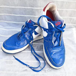 Nike Air Force 1 Low Sheed Rasheed Wallace Blue Jay Red White 306347-411 Mens 11 - Picture 1 of 11