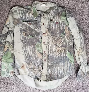 Vintage Woolrich Realtree Hunting Shirt with Hunting Leaves on it. Size XL - Picture 1 of 7