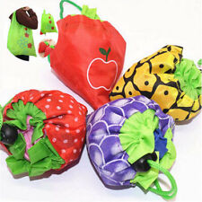 Shopping Bag Grocery Nylon Fruit Tote Folding Lightweight Coloured Reusable
