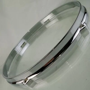 Gretsch 13" 6-Lug Die-Cast Tom Drum Rim/Hoop Chrome USA Vintage 60s-70s Brooklyn - Picture 1 of 5