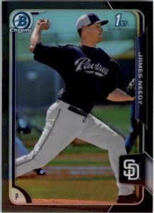 2015 Bowman Chrome Prospects Black Asia Refractors #BCP60 James Needy - NM-MT - Picture 1 of 2