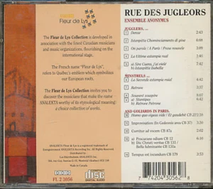 Rue Des Jungleors / Instrumental & Vocal Music - Bild 1 von 1