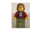  Lego Minifigure Mountain Police - Crook Female Jacket Inv 100