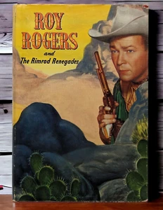 1952 Roy Rogers and the Rimrod Renegades by Snowden Miller with Dust Jacket - Picture 1 of 3