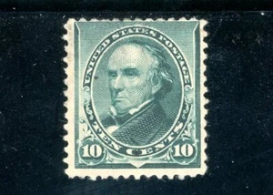 USAstamps Unused FVF US 1890 Regular Issue Webster Scott 226 NG - Picture 1 of 2