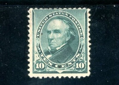 USAstamps Unused FVF US 1890 Regular Issue Webster Scott 226 NG - Image 1 of 2