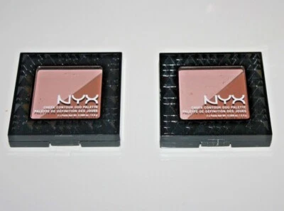 NYX Cheek Contour Duo Palette CHCD01 Cheek On Cheek Lot Of 2 Sealed  - Image 1 of 2