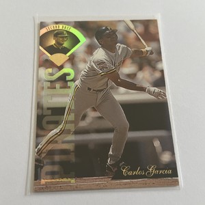1995 Leaf Pittsburgh Pirates Baseball Card #2 Carlos Garcia-MLB-W/ Cover Sleeve-