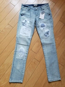 NWT Fun & Fun denim fashion girls jeans size 36 EU fits size 10 US - Picture 1 of 6