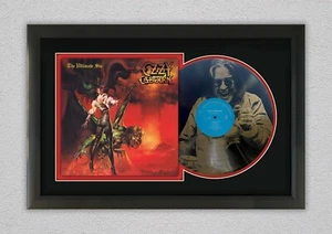 Ozzy Osbourne The Ultimate Sin Limited Edition Laser Etched LP Record Display - Bild 1 von 4