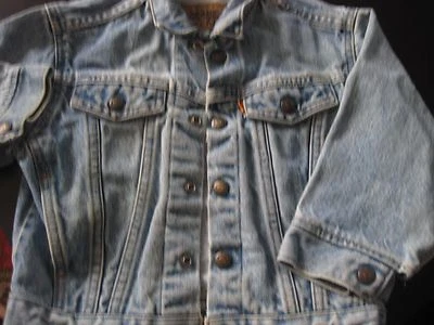 CHAQUETA LEVIS LEVI'S VINTAGE AÑOS 60 # 74027 0790 UNISEX TALLA 4 HECHA EN EE. UU. Foto 1 de 4