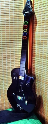 Datel ER000196 SFG Universal Guitar Controller Black Wireless PS3 - Guitar Only - Image 1 of 4