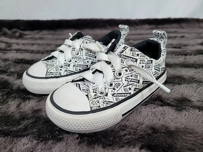 Zapatillas deportivas Converse CT AS Street sin cordones blancas/negras para bebés pequeños talla 5 Foto 1 de 4