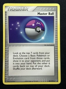 Master Ball Deoxys 88/107 Pokemon Card LP - Picture 1 of 2