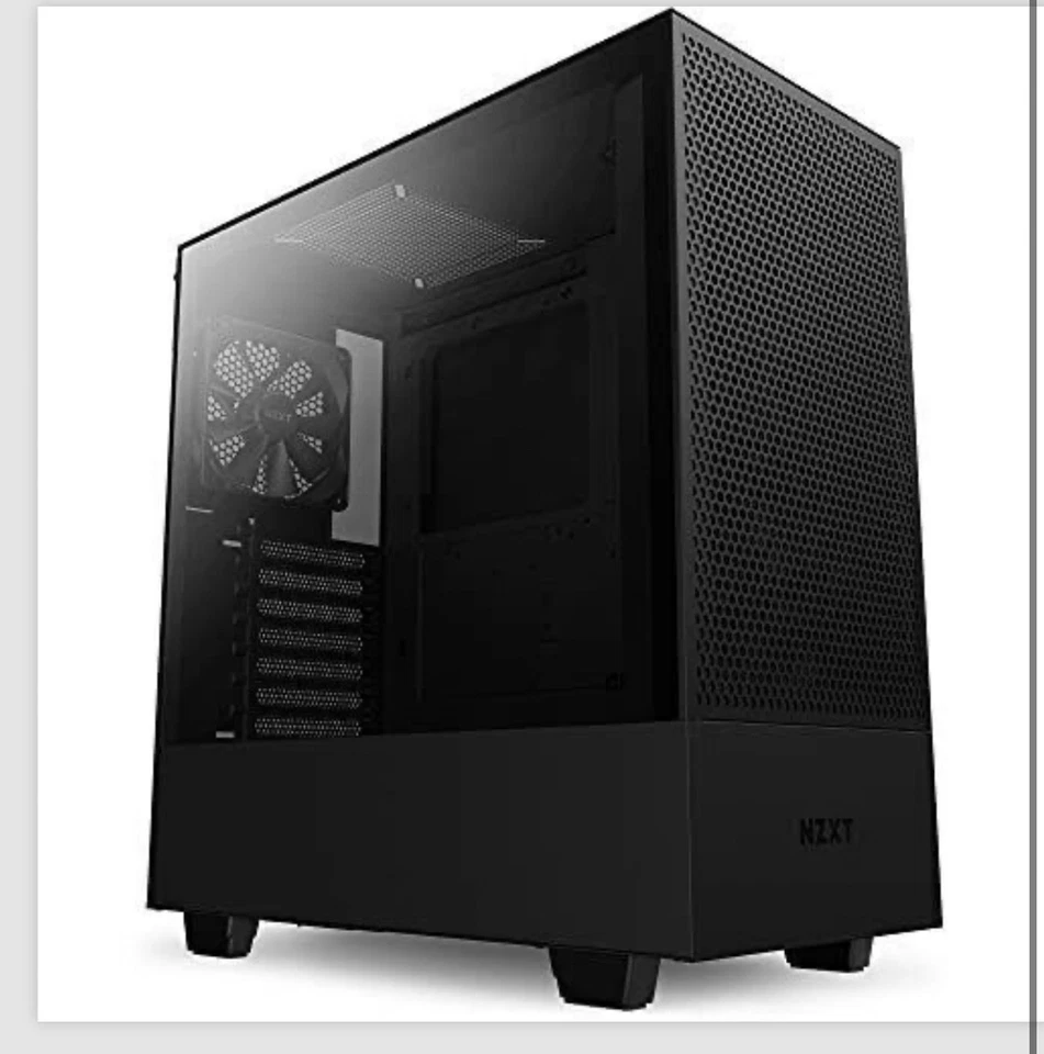 Capa para jogos PC NZXT H510 compacta ATX torre média - Preta - Imagem 1 de 1