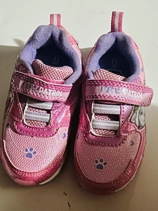 Toddler Girl Pink Paw Patrol Light Up Sneakers Size 6 - Picture 1 of 6