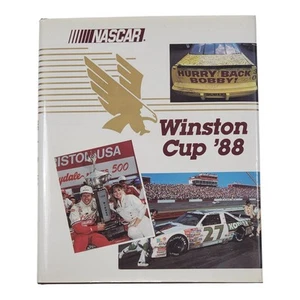 1988 NASCAR Yearbook 1st Year Bill Elliott Winston Cup RARE Chronicle - Picture 1 of 9