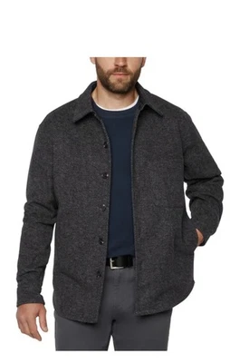 Banana Republic Men's Shirt Jacket, Black, Size Large - Image 1 of 4