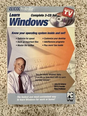 Video Professor Learn Windows (Complete 3-CD Set) - Image 1 of 4