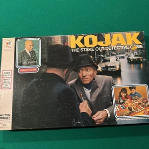 Juego de mesa Kojak Stake Out Milton Bradley 1975 de colección ¡PIEZAS SELLADAS NUNCA JUGADAS! - Imagen 1 de 19