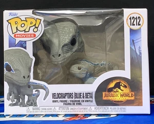 Funko Pop! Jurassic World - Velociraptors (Blue & Beta) #1212 - Picture 1 of 6