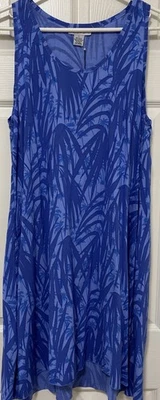 Vestido Hawaiano Sin Mangas de Anna Ocean Talla Grande Nuevo con Etiquetas Tropical Foto 1 de 4